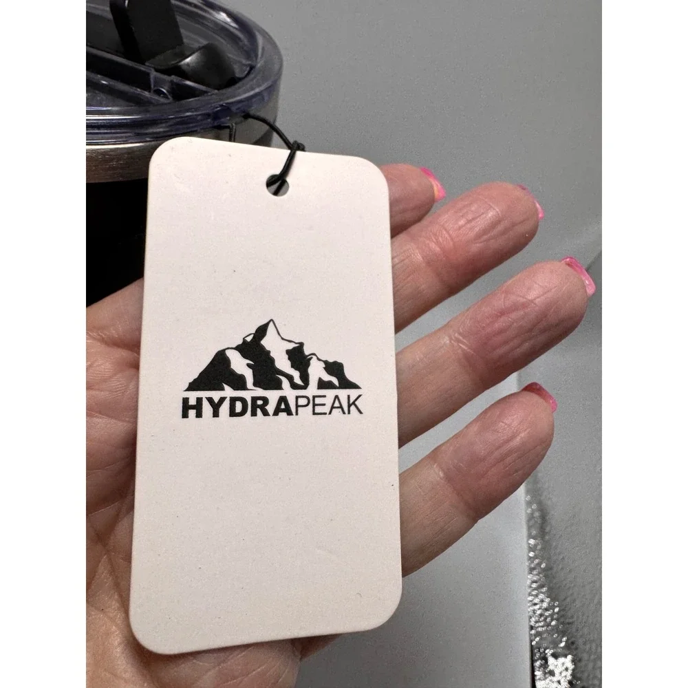 Hydrapeak Zero Meows Given Insulated Tumbler 32oz Black Cat Travel Mug New
